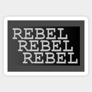 Rebel 3x Sticker